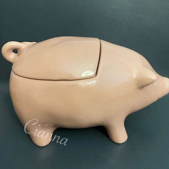 Rae Dunn Oink Pig Canister